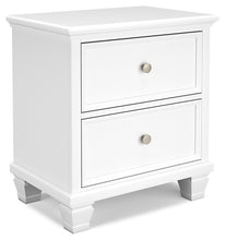 Load image into Gallery viewer, Fortman King Panel Bed with Mirrored Dresser and Nightstand
