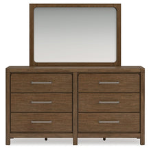 Load image into Gallery viewer, Cabalynn Queen Panel Bed with Storage with Mirrored Dresser and Nightstand

