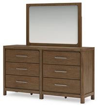 Load image into Gallery viewer, Cabalynn Queen Panel Bed with Storage with Mirrored Dresser and Nightstand
