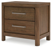 Load image into Gallery viewer, Cabalynn Queen Panel Bed with Storage with Mirrored Dresser and Nightstand
