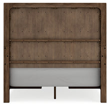 Load image into Gallery viewer, Cabalynn Queen Panel Bed with Storage with Mirrored Dresser and Nightstand
