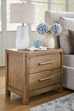 Load image into Gallery viewer, Cabalynn Queen Panel Bed with Storage with Mirrored Dresser and Nightstand
