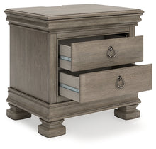 Load image into Gallery viewer, Lexorne King Sleigh Bed with Mirrored Dresser and 2 Nightstands
