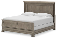 Load image into Gallery viewer, Lexorne King Sleigh Bed with Mirrored Dresser and 2 Nightstands

