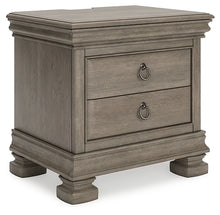 Load image into Gallery viewer, Lexorne King Sleigh Bed with Mirrored Dresser and 2 Nightstands
