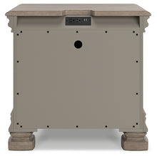 Load image into Gallery viewer, Lexorne King Sleigh Bed with Mirrored Dresser and 2 Nightstands
