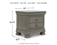 Load image into Gallery viewer, Lexorne King Sleigh Bed with Mirrored Dresser and 2 Nightstands
