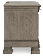 Load image into Gallery viewer, Lexorne King Sleigh Bed with Mirrored Dresser and 2 Nightstands
