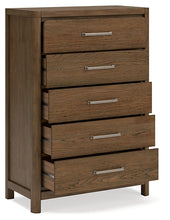 Load image into Gallery viewer, Cabalynn Queen Upholstered Bed with Mirrored Dresser, Chest and 2 Nightstands
