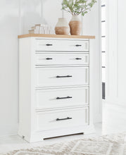 Load image into Gallery viewer, Ashbryn Five Drawer Chest
